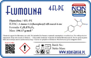 4 FLuoro Pemolina, Nonsensia Lab. Pemoline molecule