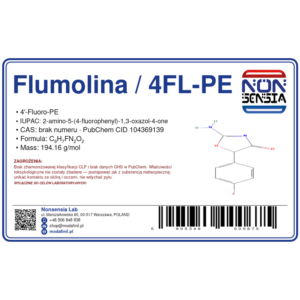 Flumolina / 4FL-PE — PubChem CID 104369139 — etykieta