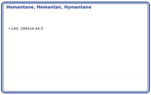 Hemantane, HEMANTAN, Hymantane, Gimantan 1000mg, CAS 299424-44-5 — etykieta produktu chemicznego